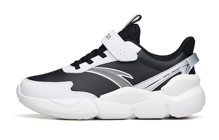 Buy (JR) 安踏低帮跑鞋'黑白色' A312145501A-1