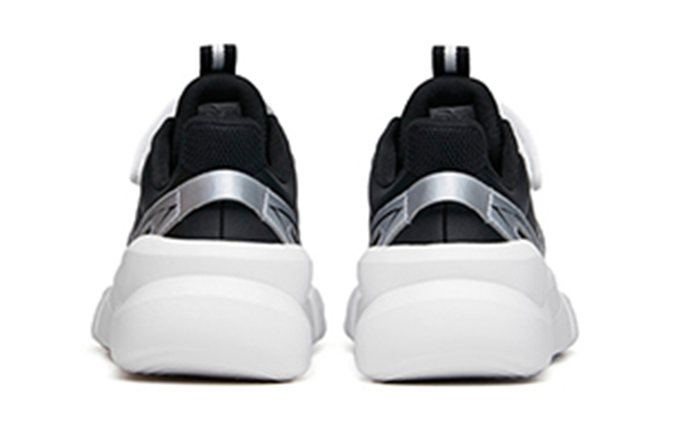 (Youth) Anta Low-Top Running Shoes 'Black White' 圖 4