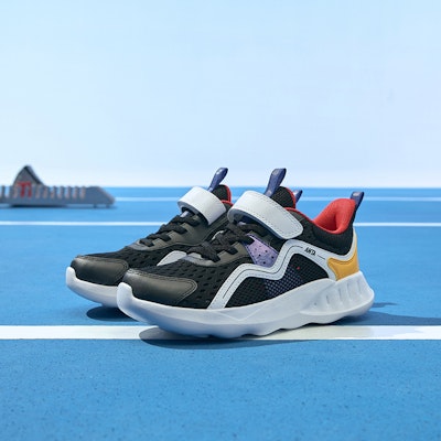 (Youth) Anta Low-Top Running Shoes 'Black White Red Yellow' A312325523-3 Details for (Youth) Anta Low-Top Running Shoes 'Black White Red Yellow' A312325523-3