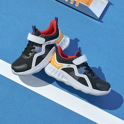 (Youth) Anta Low-Top Running Shoes 'Black White Red Yellow' A312325523-3 Cheap (Youth) Anta Low-Top Running Shoes 'Black White Red Yellow' A312325523-3