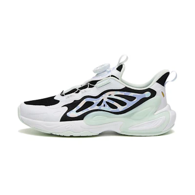 (Youth) Anta Low-Top Running Sneakers 'White Green Black'