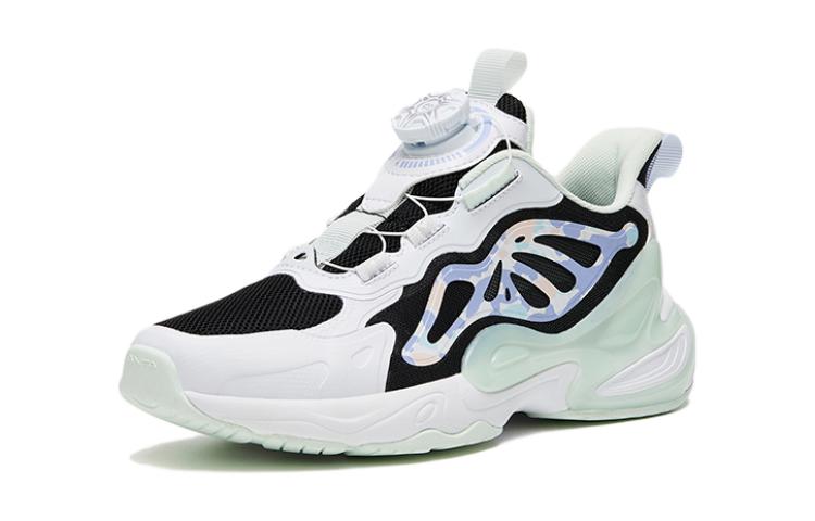 (Youth) Anta Low-Top Running Sneakers 'White Green Black' 圖 2