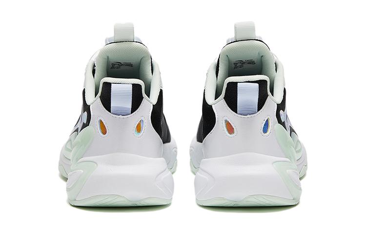 Shop (JR) Sneakers Anta Basse da Running ''Bianco Verde Nero'' 322328808-4