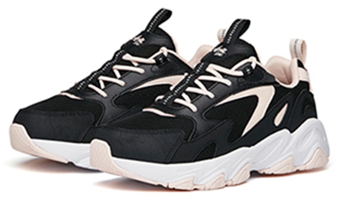 (Youth) Anta Low-Top Sneaker 'Black Pink' A322218807-2 Lookbook (Youth) Anta Low-Top Sneaker 'Black Pink' A322218807-2