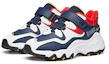 Lookbook (JR) Anta Scarpe Basse Velcro Corsa ''Blu Rosso Bianco Foderate in Pelliccia'' 31946915-1