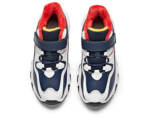 (JR) Anta Scarpe Basse Velcro Corsa ''Blu Rosso Bianco Foderate in Pelliccia'' 31946915-1 Shop (JR) Anta Scarpe Basse Velcro Corsa ''Blu Rosso Bianco Foderate in Pelliccia'' 31946915-1