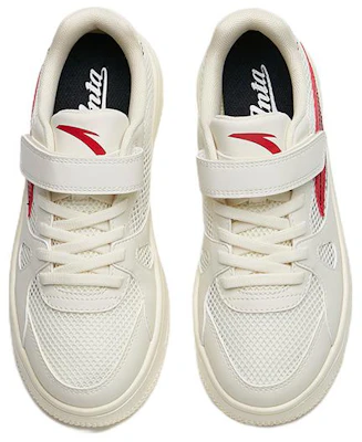 (JR) Anta Sneakers Velcro Bercutting Rendah 'Beige Red' A332118000C-1 Lookbook (JR) Anta Sneakers Velcro Bercutting Rendah 'Beige Red' A332118000C-1