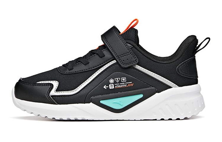 Buy 大童 Anta安踏 網布 低筒 兒童跑步鞋 黑