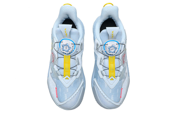 (Youth) Anta Low 'Cement Terminator Grey Yellow Blue' 圖 4