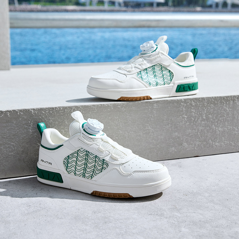 (Youth) Anta Low 'White Green' 圖 10