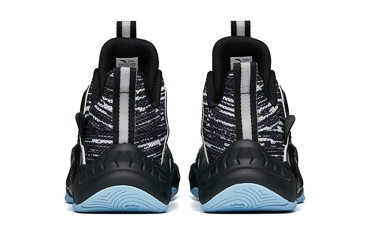 (Youth) Anta Low Basketball Shoes 'Alien Black White' 圖 4