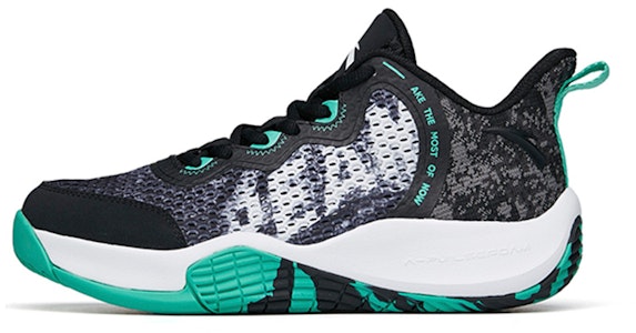 (JR) アンタ バスケットシューズ 黒緑白 (Anta basuketto shūzu kuro midori shiro) 312221103-3 Buy (JR) アンタ バスケットシューズ 黒緑白 (Anta basuketto shūzu kuro midori shiro) 312221103-3