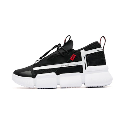 (Youth) Anta Low Basketball Shoes 'White Black Red'