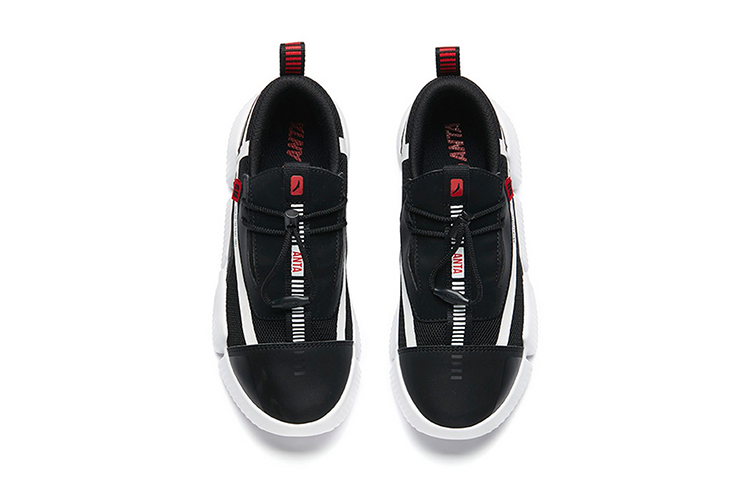 (Youth) Anta Low Basketball Shoes 'White Black Red' 圖 3