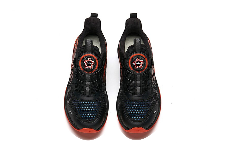 Lookbook (JR) Sepatu Lari Anta Low 'Hitam Oranye' 312215511-1