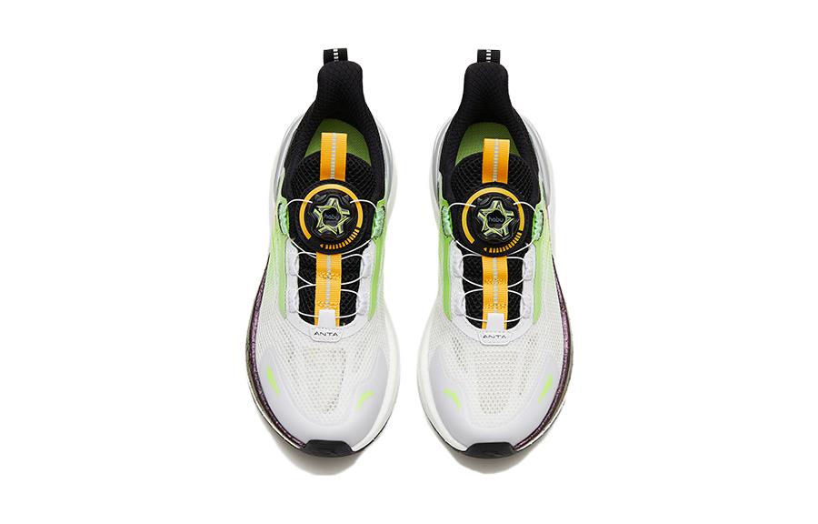 Lookbook 大童 Anta安踏 防滑耐磨 低帮 跑步鞋 綠黑白