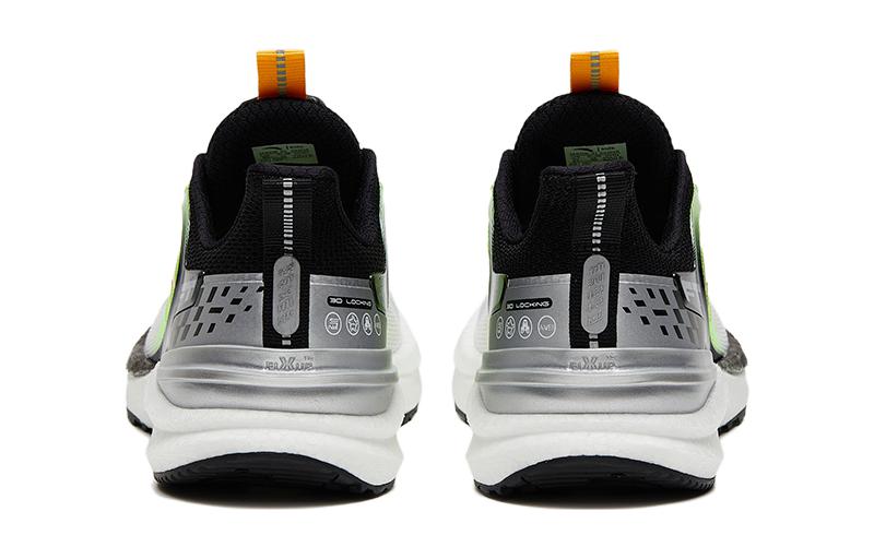 Shop 大童 Anta安踏 防滑耐磨 低帮 跑步鞋 綠黑白