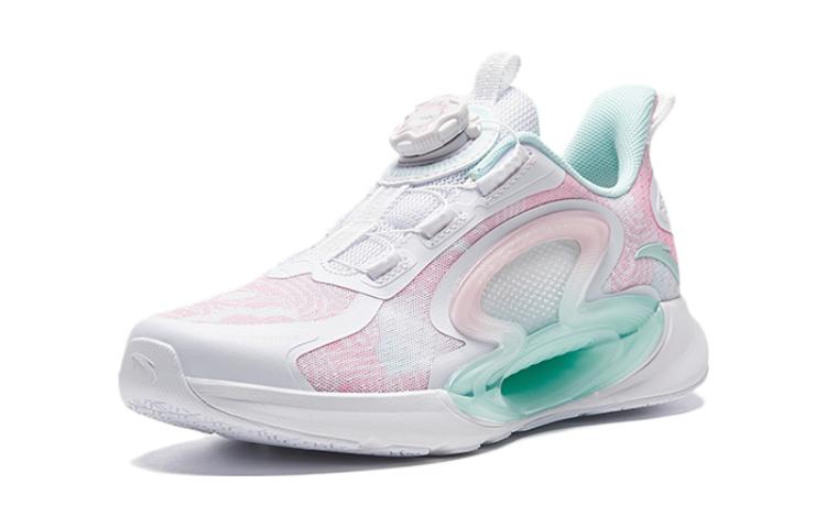 (Youth) Anta Low Running Shoes 'White Pink Blue' 圖 2
