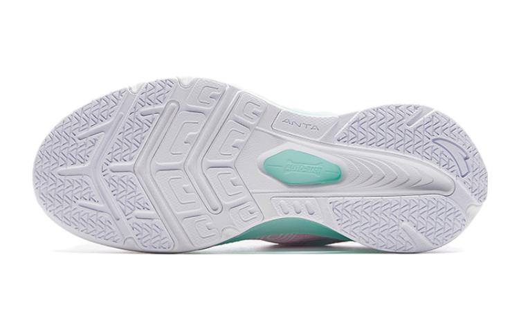 (Youth) Anta Low Running Shoes 'White Pink Blue' 圖 5
