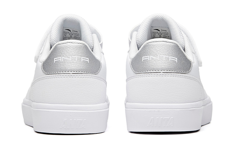 (Youth) Anta Low-Top Casual 'White Silver' 圖 4