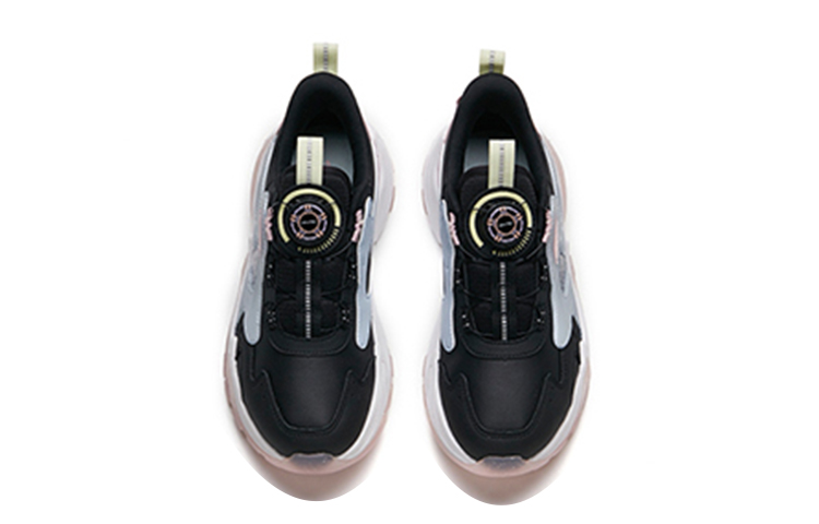 Shop (JR) Anta Baskets Basses Style Dad ''Noir Bleu'' 322148863N-9