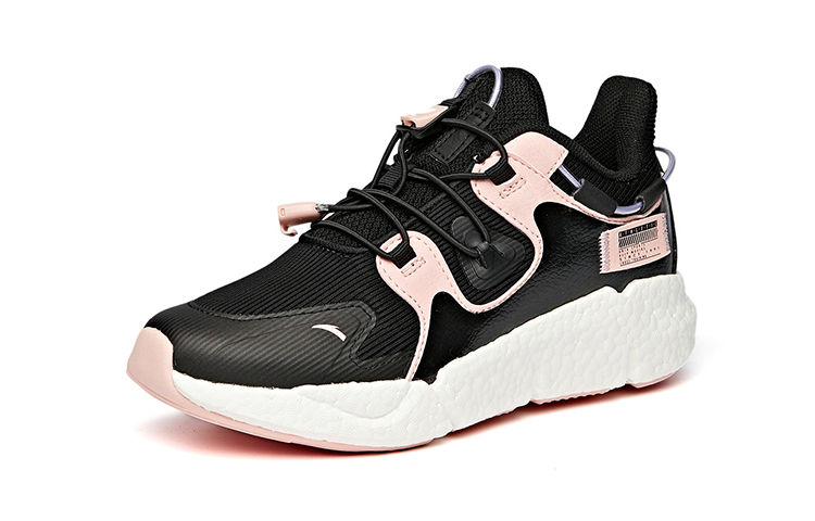 (Youth) Anta Low-Top Running 'Black White' 圖 2