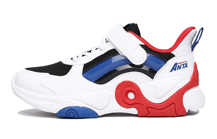 (Youth) Anta Low-Top Running 'Black White Blue' 312048856-5
