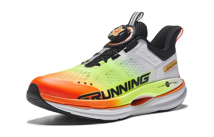 (Youth) Anta Low Top Running 'White Black Orange' 圖 2