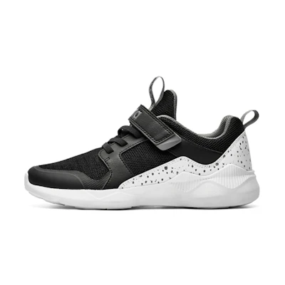 (Youth) Anta Low Top Running Shoe 'Black White Grey'