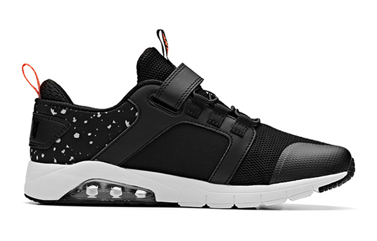 (Youth) Anta Low-Top Running Shoe 'Black White Orange' 圖 2