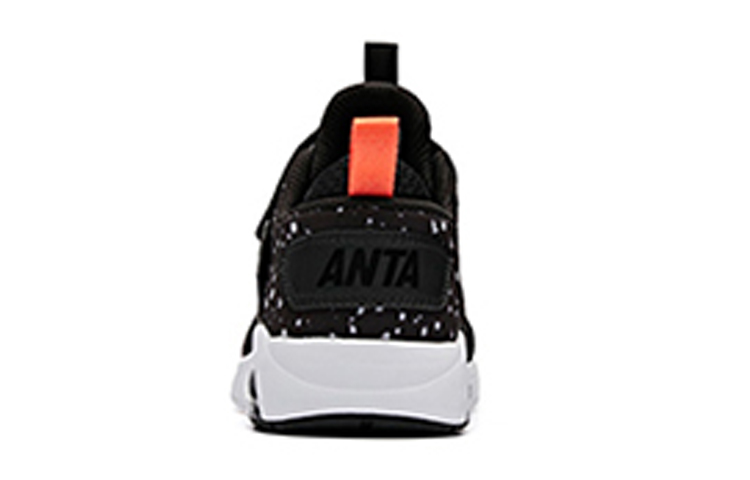 (Youth) Anta Low-Top Running Shoe 'Black White Orange' 圖 4