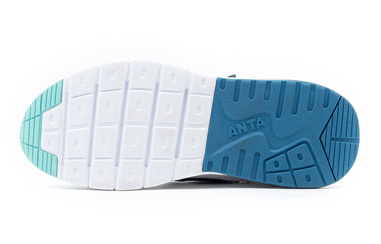 (Youth) Anta Low-Top Running Shoe 'White Blue' 圖 5