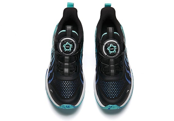 (Youth) Anta Low-Top Running Shoes 'Black Green' 312215511-7 Lookbook (Youth) Anta Low-Top Running Shoes 'Black Green' 312215511-7
