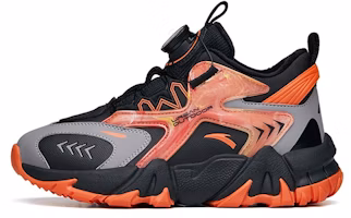 (Youth) Anta Low-Top Running Shoes 'Black Grey Orange' 312146923NA-1 (Youth) Anta Low-Top Running Shoes 'Black Grey Orange' 312146923NA-1