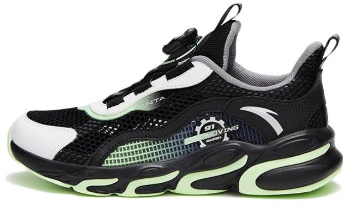 youth-anta-low-top-running-shoes-black-white-green-a312325582-3