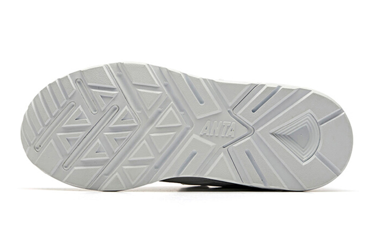 (Youth) Anta Low-Top Running Shoes 'Grey White' 圖 5