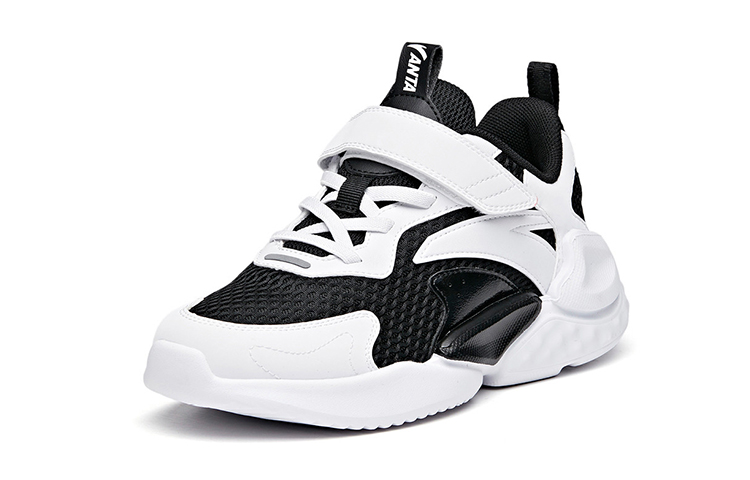 (Youth) Anta Low-Top Running Shoes 'White Black' 圖 2