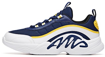 (Youth) Anta Low-Top Running Shoes 'White Blue Yellow' A31048829-4 (Youth) Anta Low-Top Running Shoes 'White Blue Yellow' A31048829-4