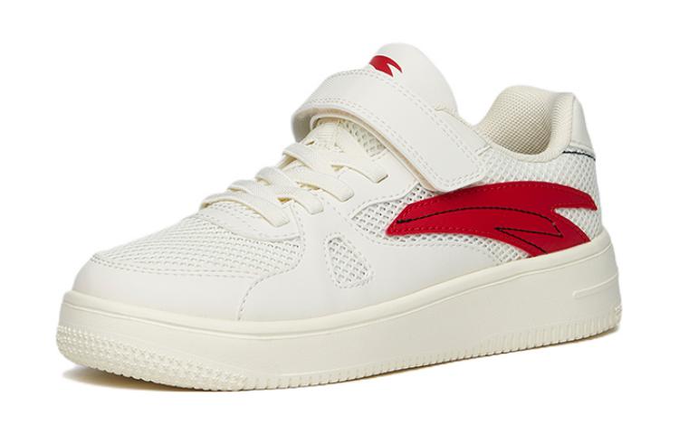 (Youth) Anta Low-Top Velcro Sneakers 'Beige Red' 圖 2