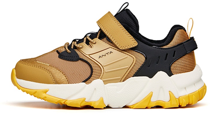 (JR) Anta Magic Tape 'Marrón Negro Amarillo Forrado de Piel' A312146805-3 Buy (JR) Anta Magic Tape 'Marrón Negro Amarillo Forrado de Piel' A312146805-3