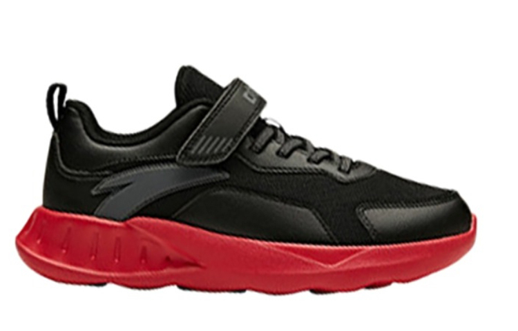 (Youth) Anta Magic Tape Running Shoes 'Black Red' 圖 2