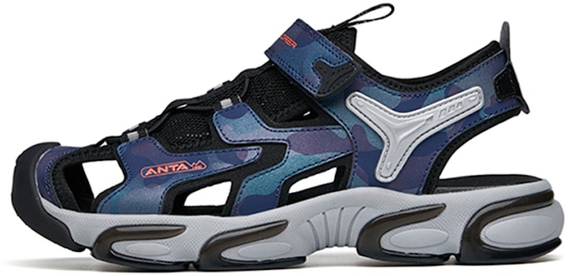 (JR) Anta Magic Tape Sandalia Deportiva 'Azul Negro' 312226936-2 Buy (JR) Anta Magic Tape Sandalia Deportiva 'Azul Negro' 312226936-2