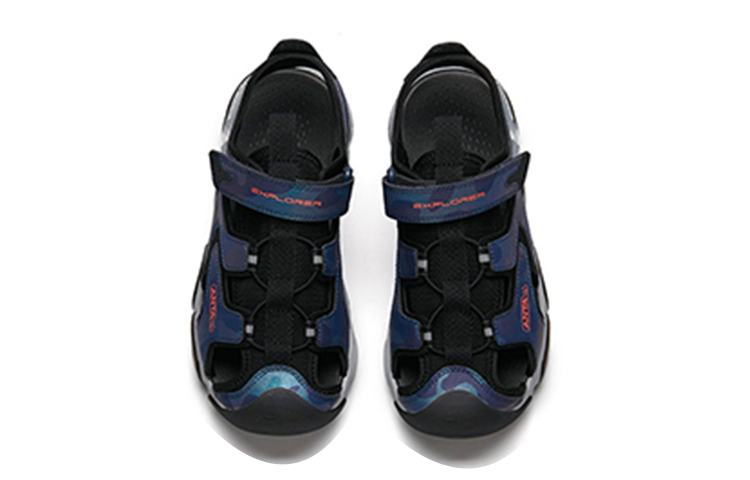 (Youth) Anta Magic Tape Sports Sandal 'Blue Black' 圖 4