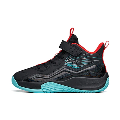 (Youth) Anta Mid-Top 'Black Blue Red'