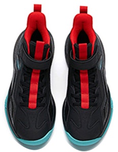 大童 Anta安踏 減震防滑耐磨 中筒 運動休閒鞋 黑藍紅 Shop 大童 Anta安踏 減震防滑耐磨 中筒 運動休閒鞋 黑藍紅