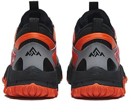 大童 Anta安踏 加絨潮流 減震防滑耐磨保暖 中筒 運動休閒鞋 黑橙灰 Shop 大童 Anta安踏 加絨潮流 減震防滑耐磨保暖 中筒 運動休閒鞋 黑橙灰