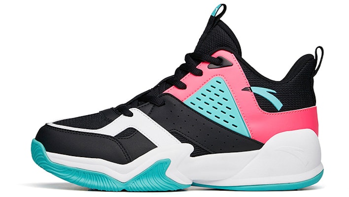 (Youth) Anta Mid-Top 'Black Pink Green' A312131180-4 Buy (Youth) Anta Mid-Top 'Black Pink Green' A312131180-4