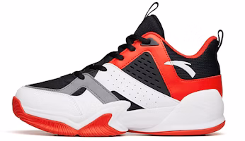 (Youth) Anta Mid-Top 'Black White Red' A312131180-1 (Youth) Anta Mid-Top 'Black White Red' A312131180-1