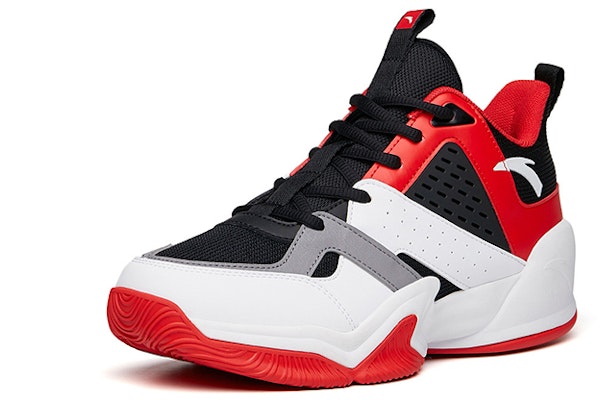 (Youth) Anta Mid-Top 'Black White Red' A312131180-1 Order (Youth) Anta Mid-Top 'Black White Red' A312131180-1