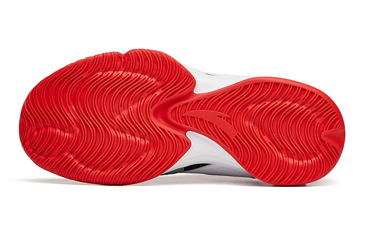Purchase (Youth) Anta Mid-Top 'Black White Red' A312131180-1